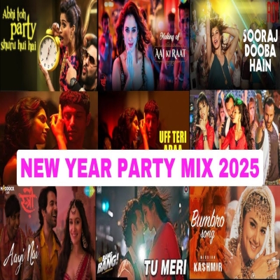 NEW YEAR BOLLYWOOD PARTY MIX MASHUP 2025 | NON STOP BOLLYWOOD DANCE PARTY MIX 2025 | DJ AMIT MUMBAI